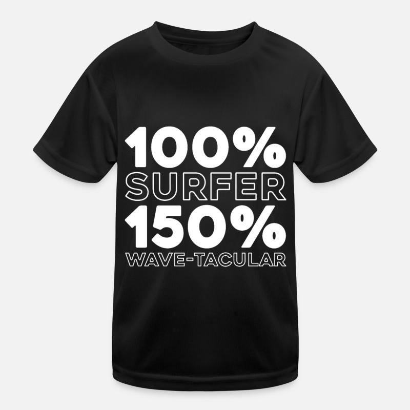 Surfer Surfen Kinder Funktions-T-Shirt