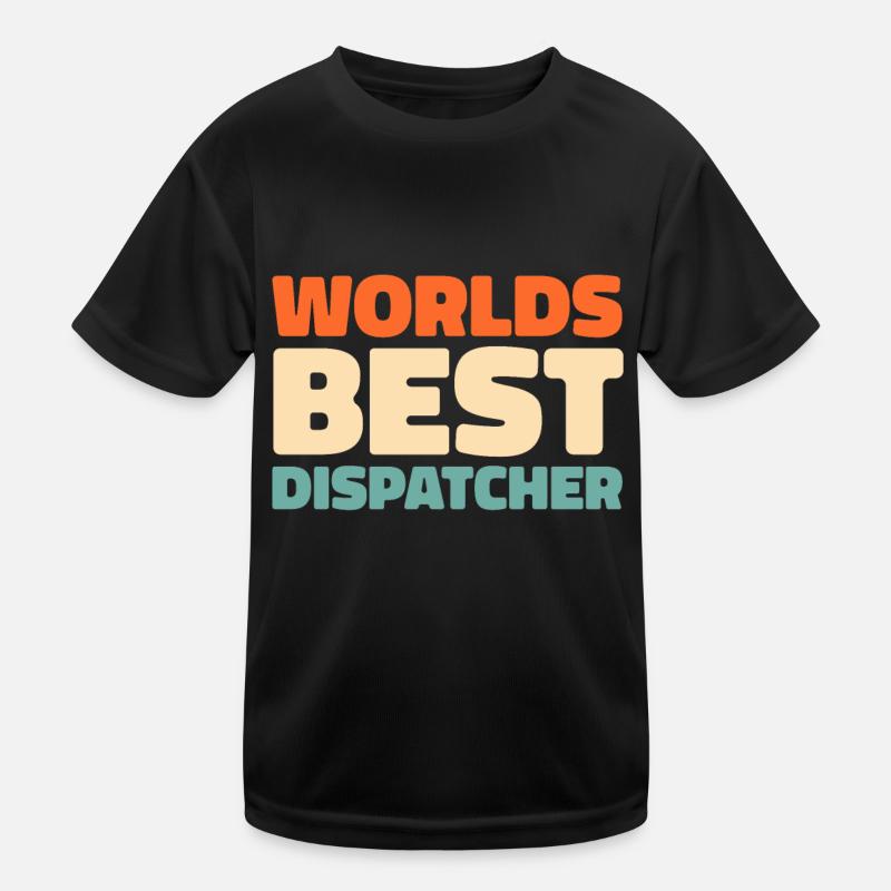 Emergency Call Control Center Operations Center Kids Functional T-Shirt