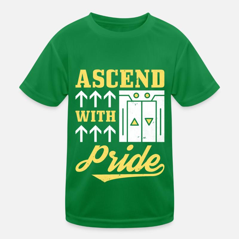 Elevator Elevator Kids Functional T-Shirt