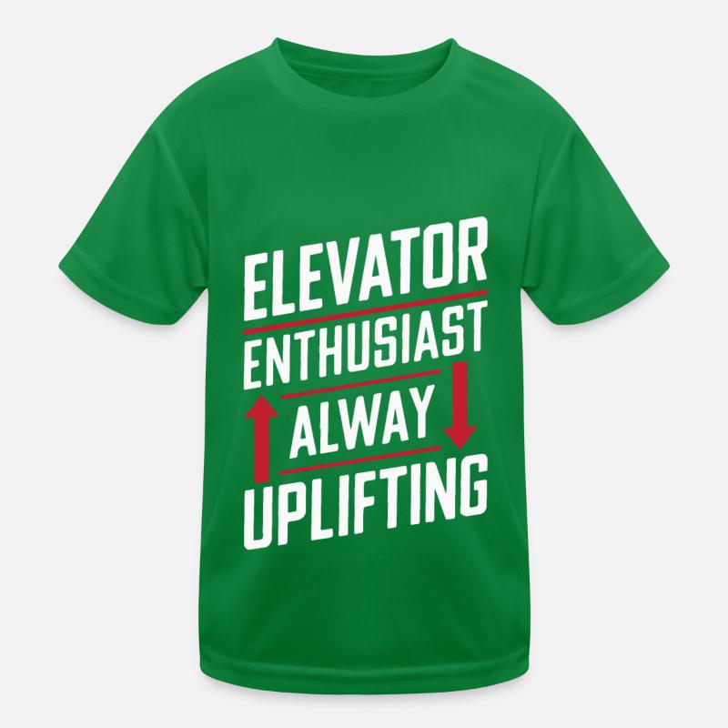 Elevator Elevator Kids Functional T-Shirt