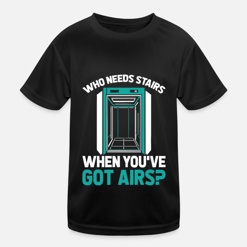 Elevator Elevator Kids Functional T-Shirt