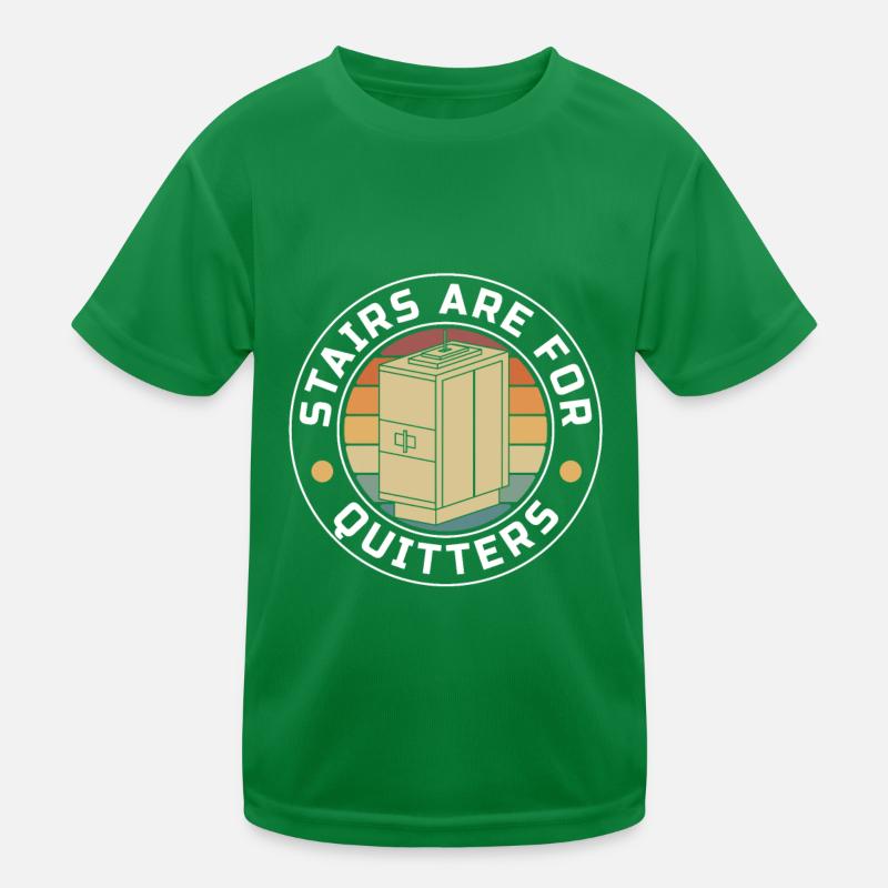 Elevator Elevator Kids Functional T-Shirt