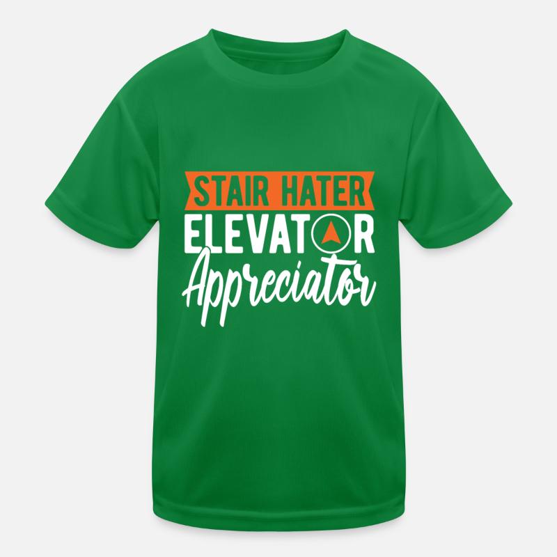 Elevator Elevator Kids Functional T-Shirt