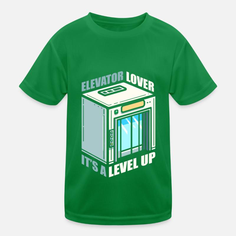 Elevator Elevator Kids Functional T-Shirt