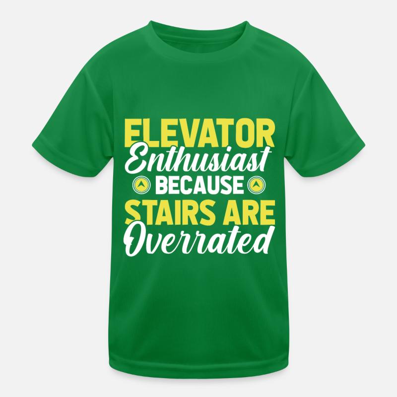 Elevator Elevator Kids Functional T-Shirt