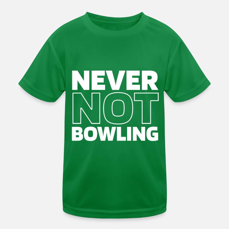 Bowling Bowlen Bowler Kinder Funktions-T-Shirt
