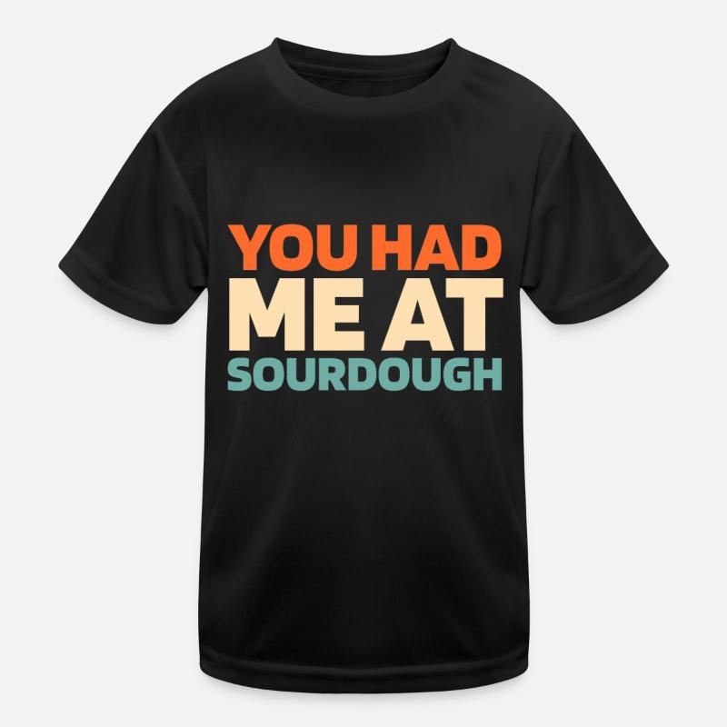 Sauerteig Brot Kinder Funktions-T-Shirt