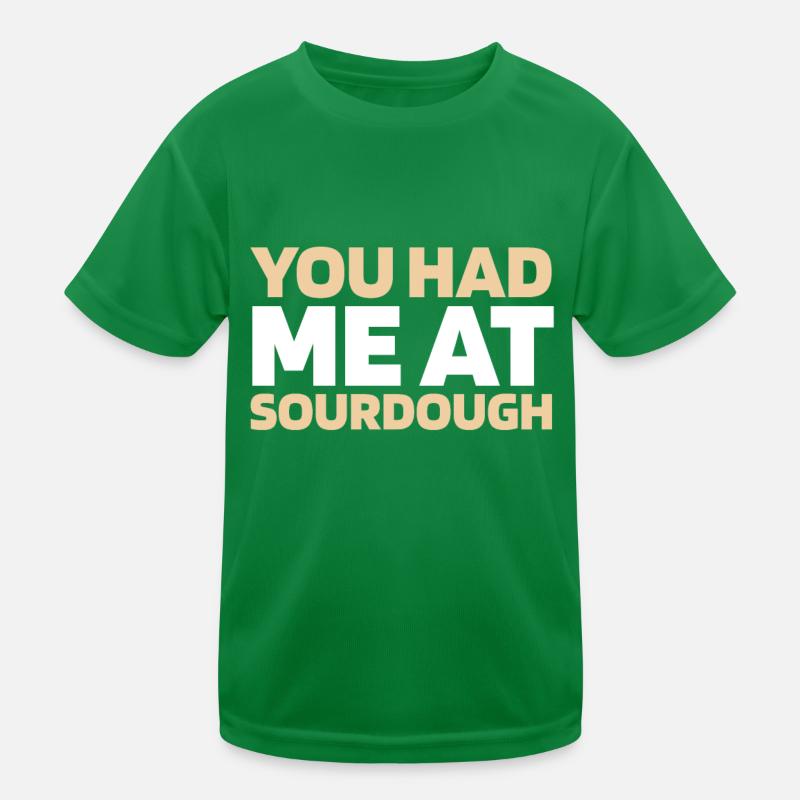 Sauerteig Brot Kinder Funktions-T-Shirt