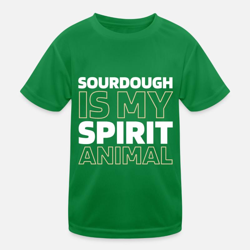 Sauerteig Brot Kinder Funktions-T-Shirt