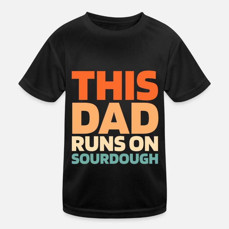 Sauerteig Brot Kinder Funktions-T-Shirt