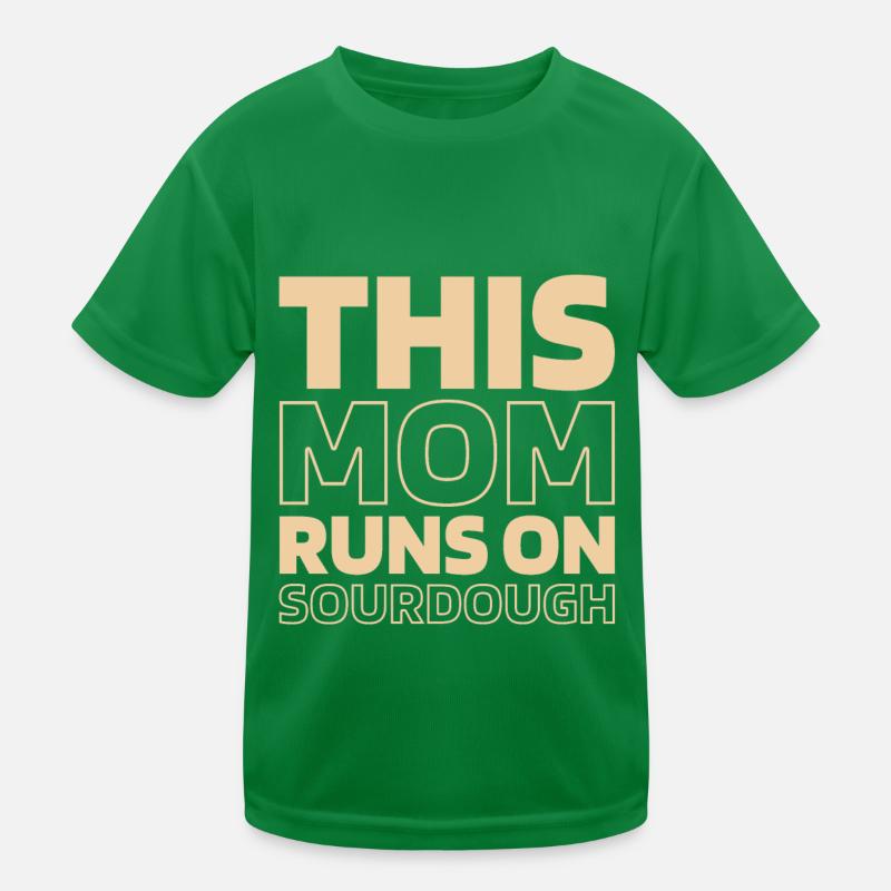 Sourdough bread Kids Functional T-Shirt