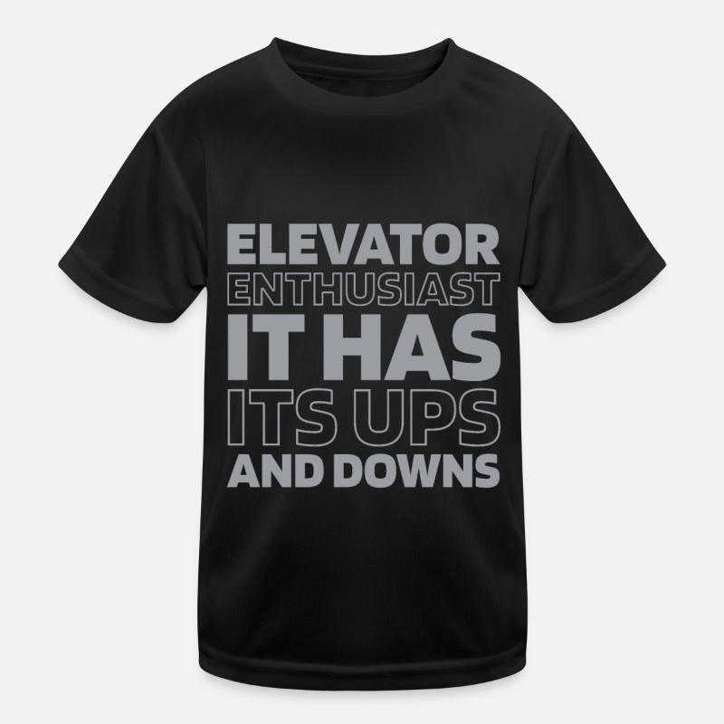Elevator Elevator Kids Functional T-Shirt