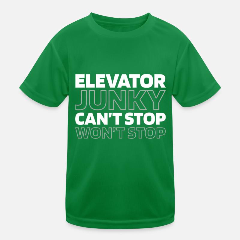 Elevator Elevator Kids Functional T-Shirt