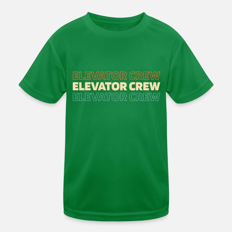 Elevator Elevator Kids Functional T-Shirt