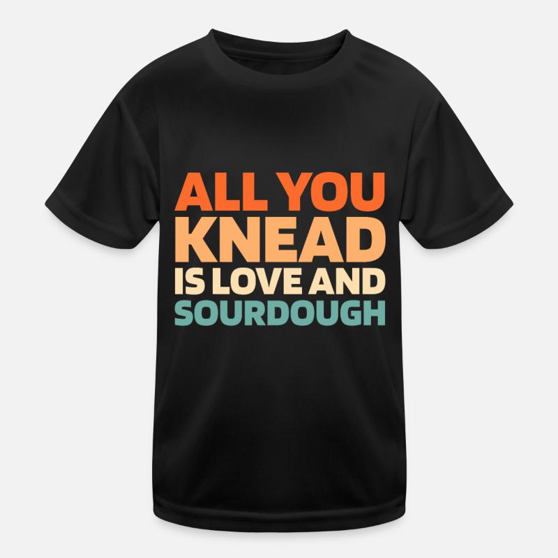 Sourdough bread Kids Functional T-Shirt