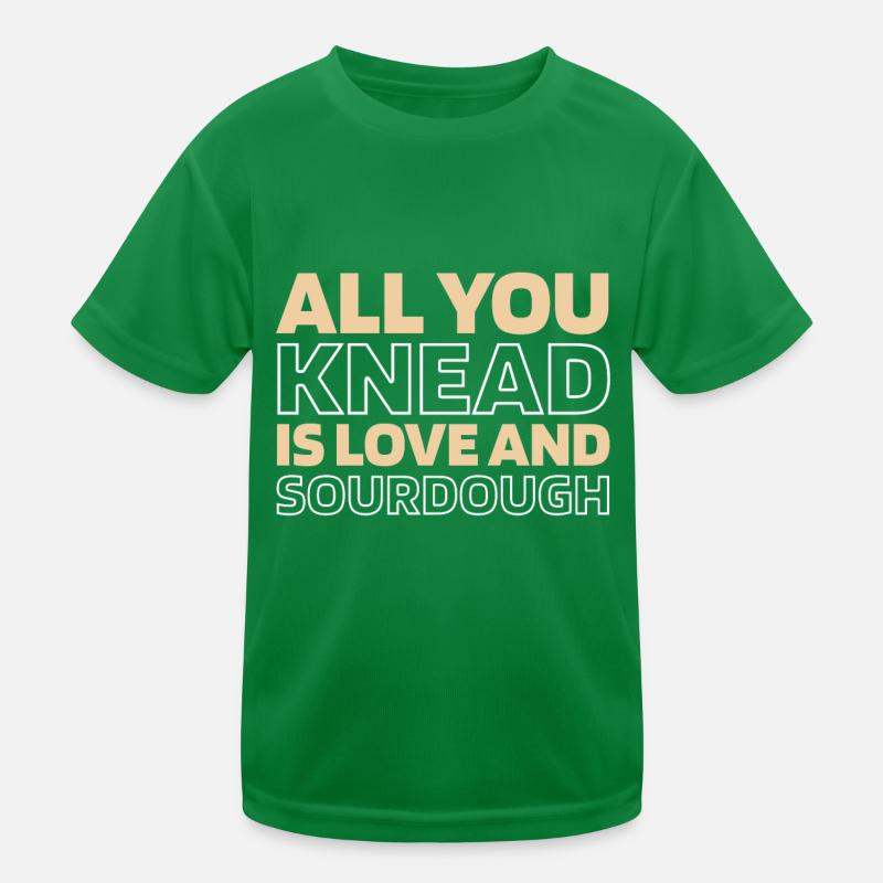 Sauerteig Brot Kinder Funktions-T-Shirt