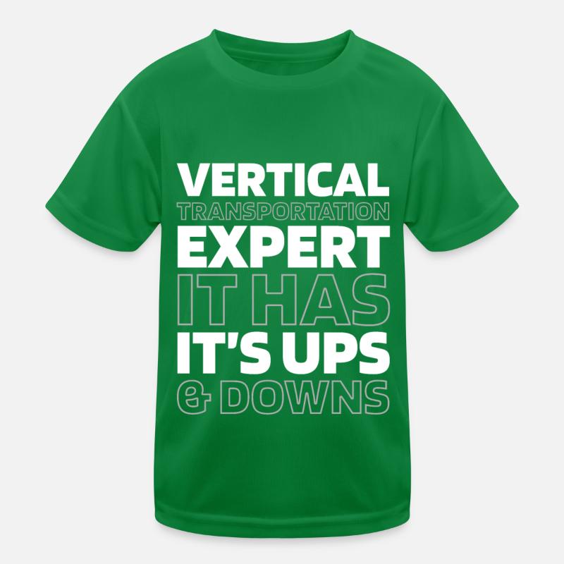 Elevator Elevator Kids Functional T-Shirt