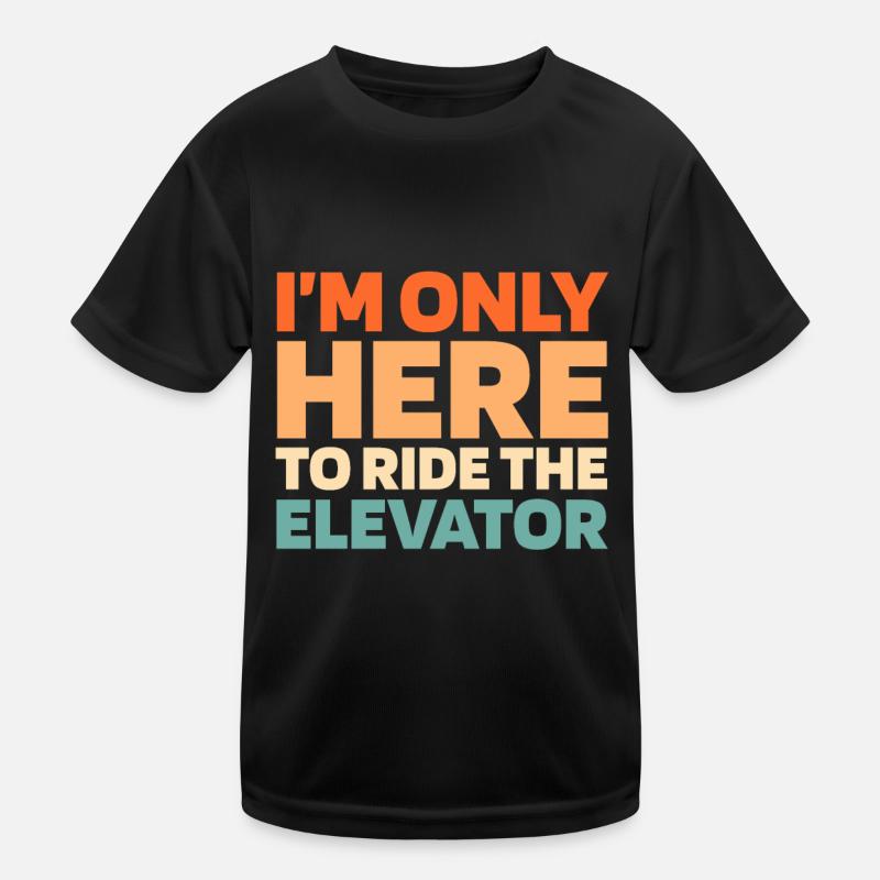 Elevator Elevator Kids Functional T-Shirt
