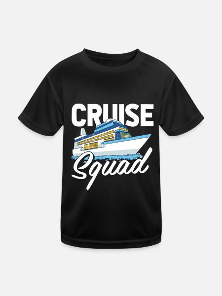 Croisière - T-shirt sport Enfant - noir - Devant