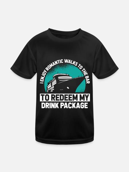 Cruise - Kids Functional T-Shirt - black - Front