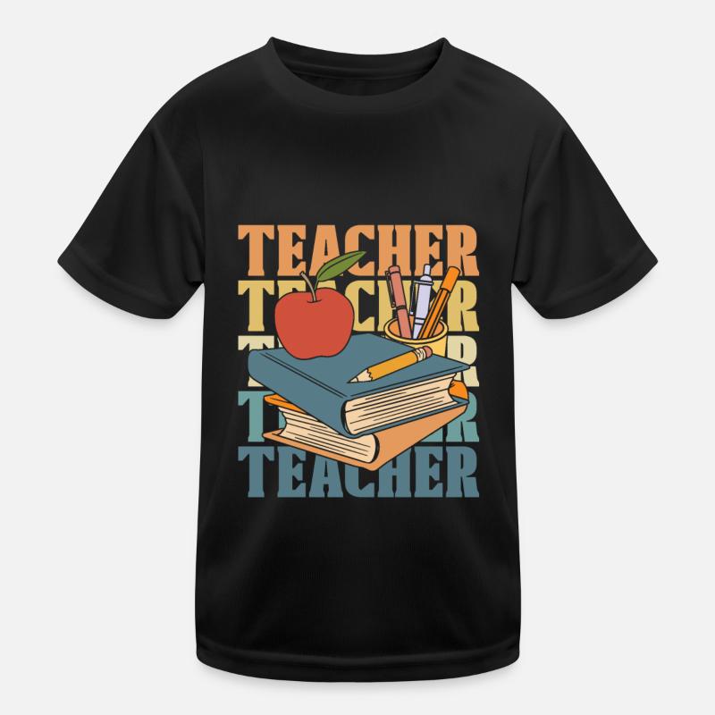 Lehrer Pädagoge Kinder Funktions-T-Shirt