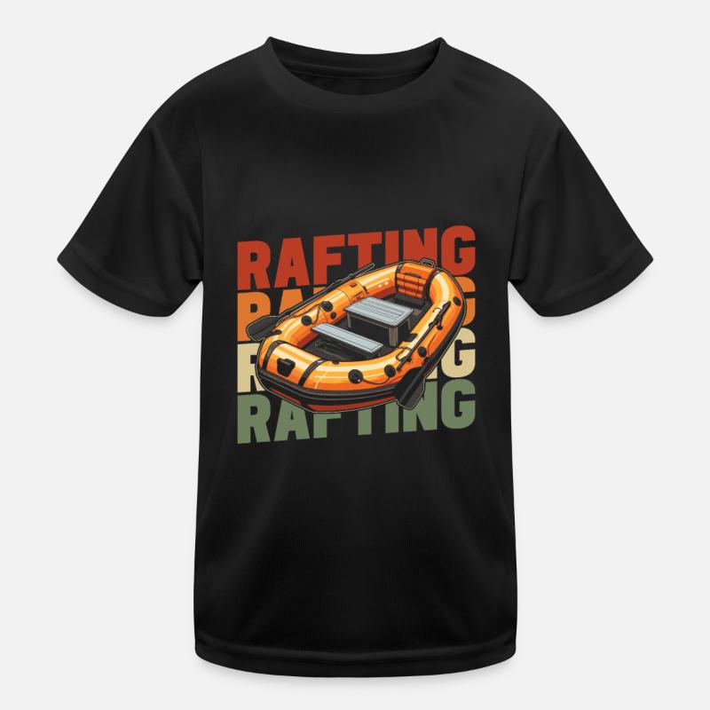 Rafting Kids Functional T-Shirt