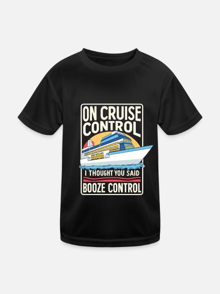 Croisière - T-shirt sport Enfant - noir - Devant