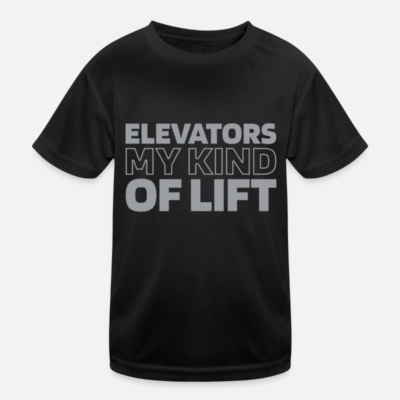 Elevator Elevator Kids Functional T-Shirt