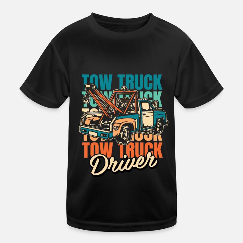 Abschleppdienst Abschlepper Kinder Funktions-T-Shirt