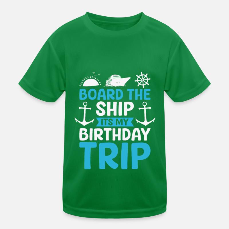 Kreuzfahrt Kinder Funktions-T-Shirt