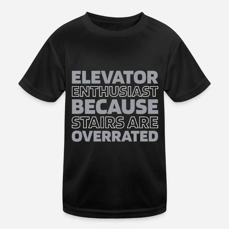 Elevator Elevator Kids Functional T-Shirt