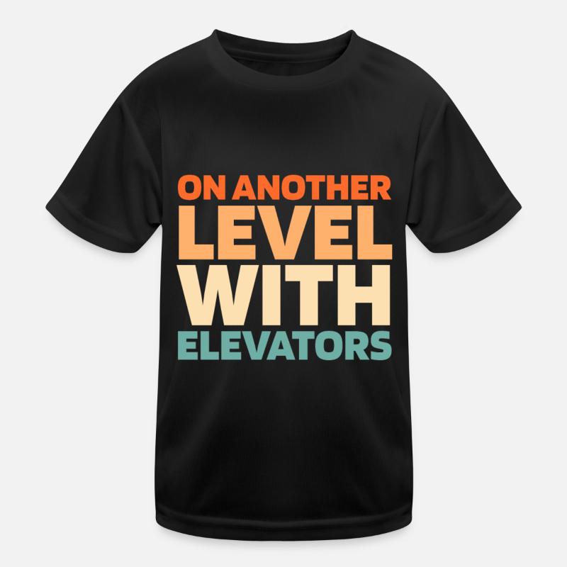 Elevator Elevator Kids Functional T-Shirt