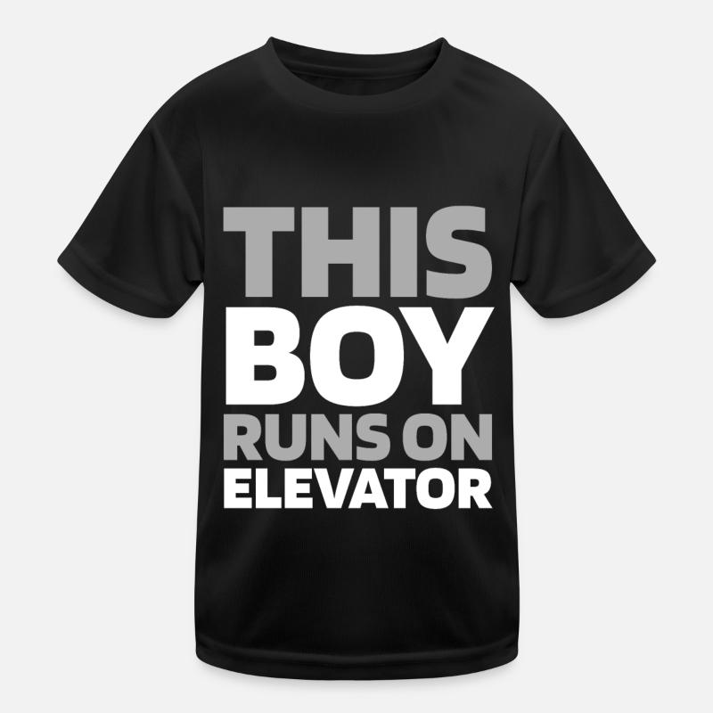 Elevator Elevator Kids Functional T-Shirt