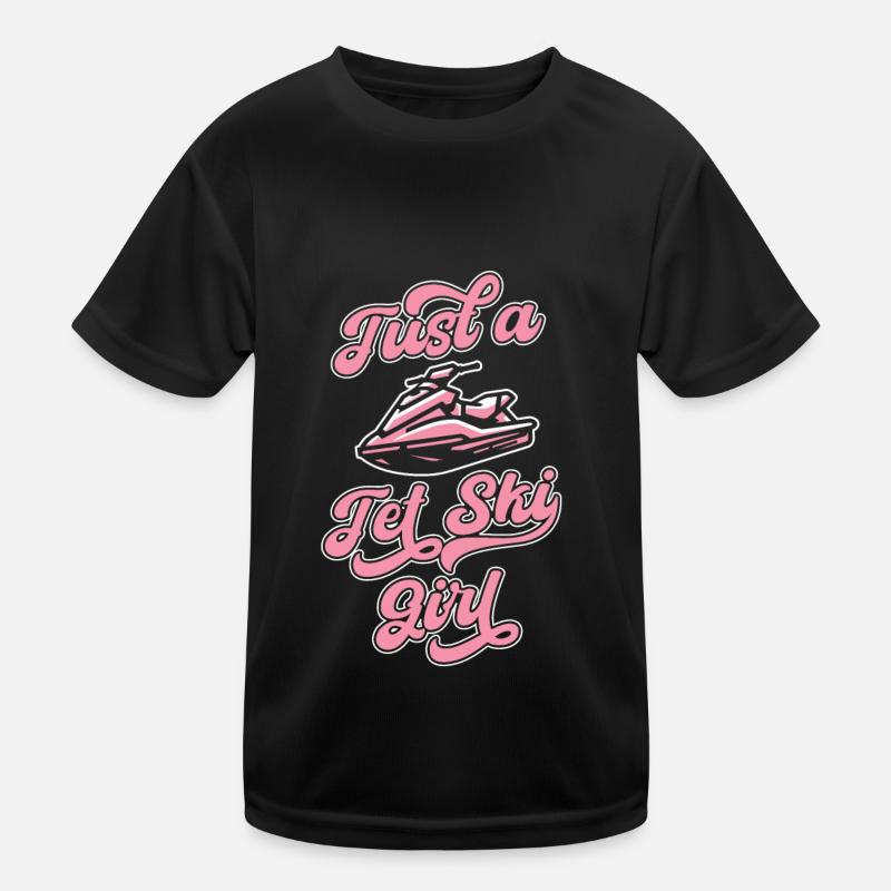 Jet Ski Juste Une Fille De Jet Ski T-shirt sport Enfant