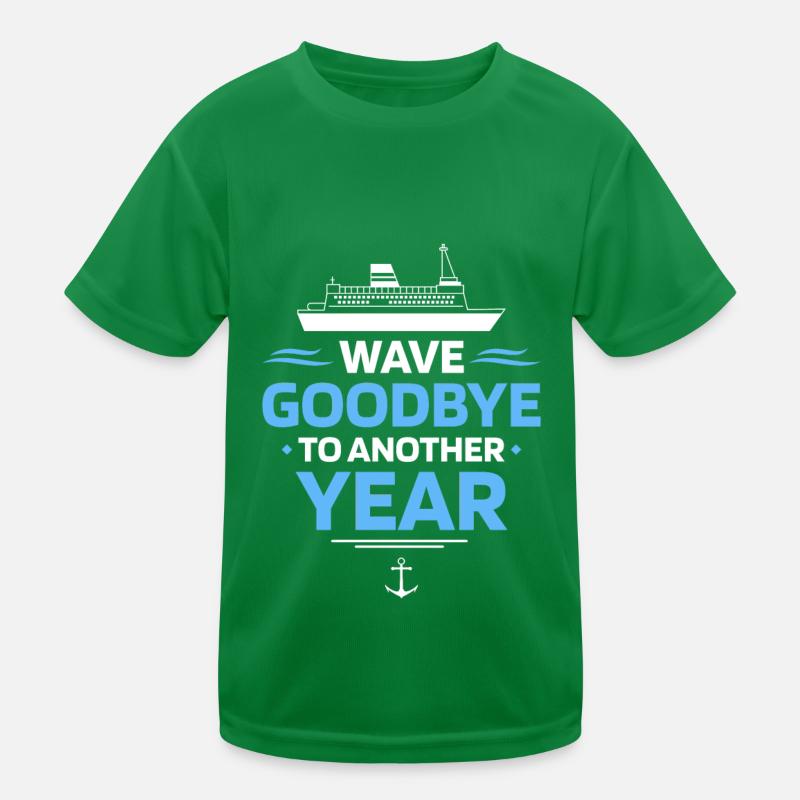 Croisière d’anniversaire à Kreuzfahrt T-shirt sport Enfant