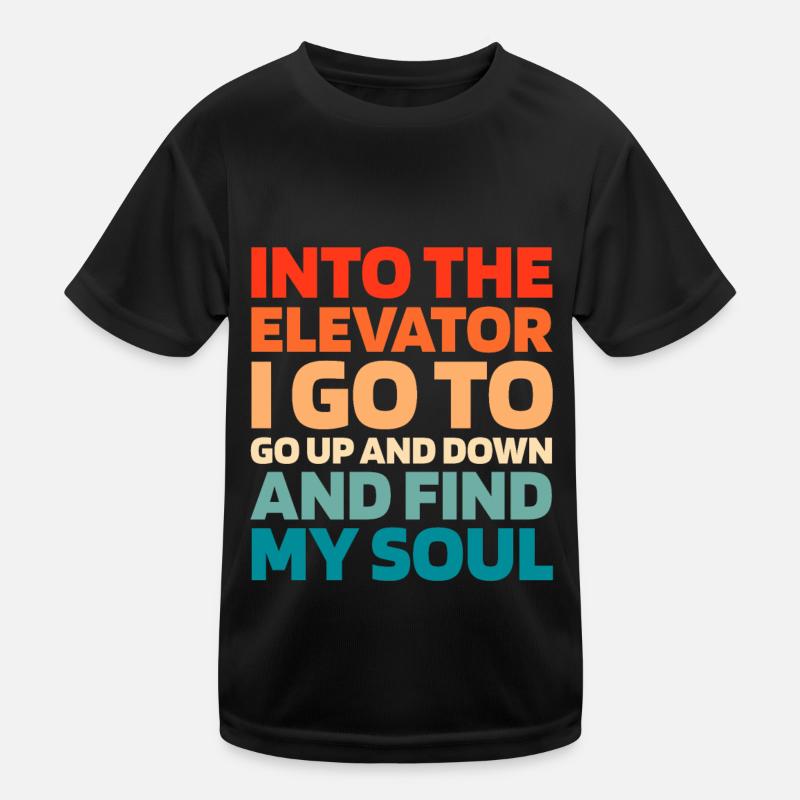 Elevator Elevator Kids Functional T-Shirt