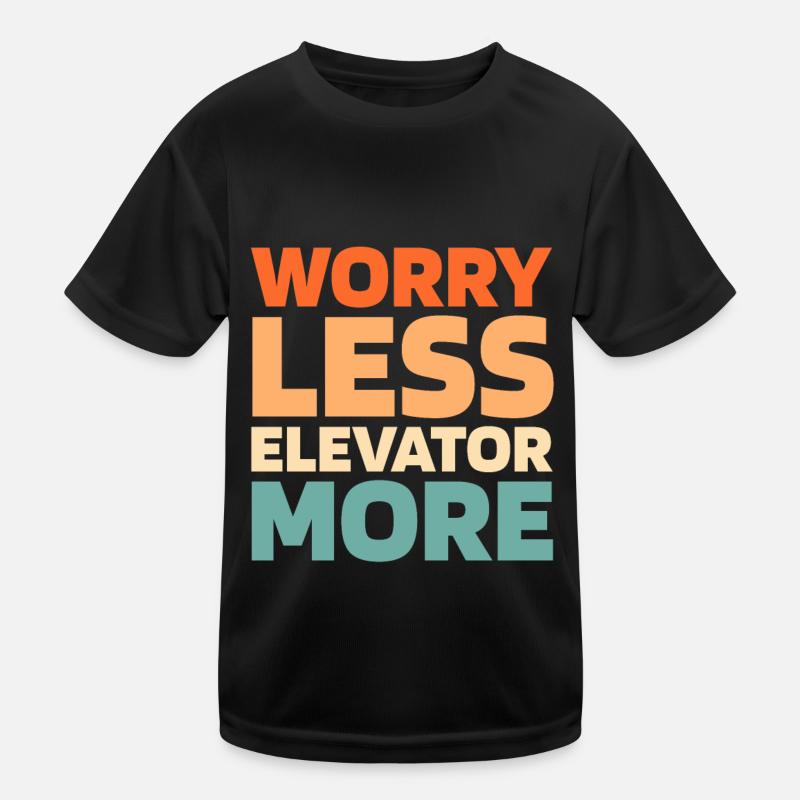 Elevator Elevator Kids Functional T-Shirt