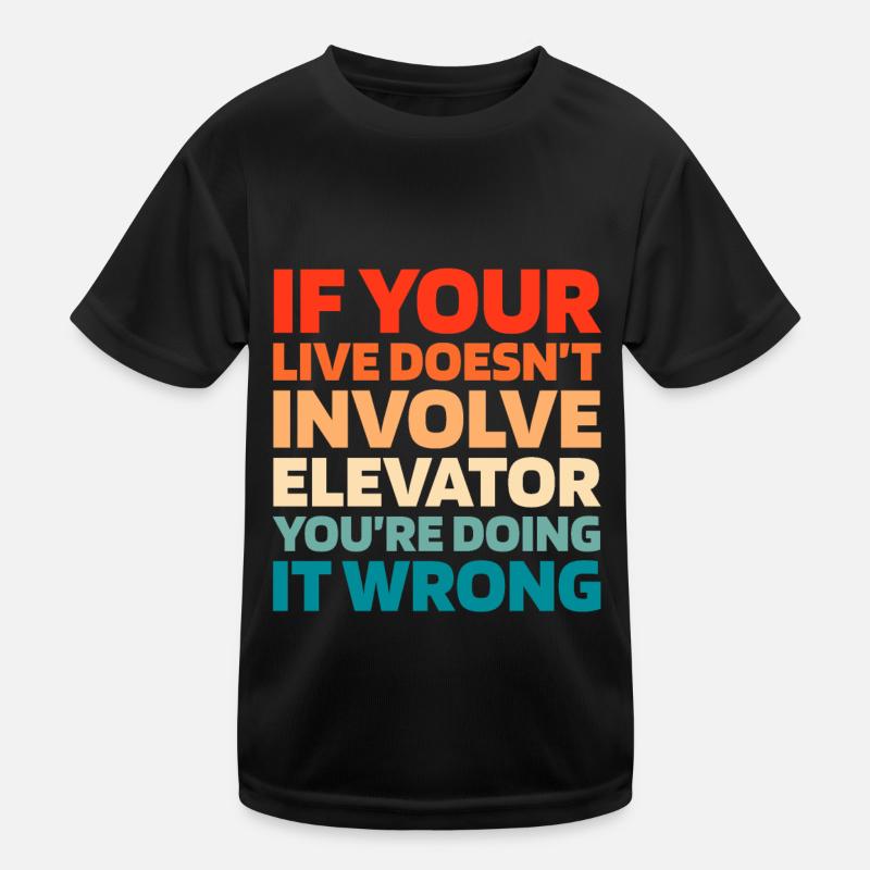 Ascenseur Ascenseur T-shirt sport Enfant