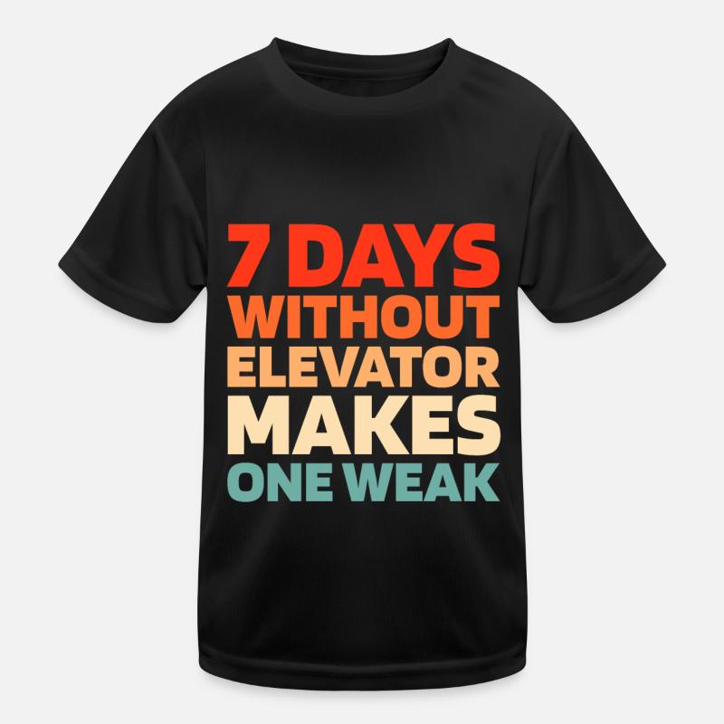 Elevator Elevator Kids Functional T-Shirt