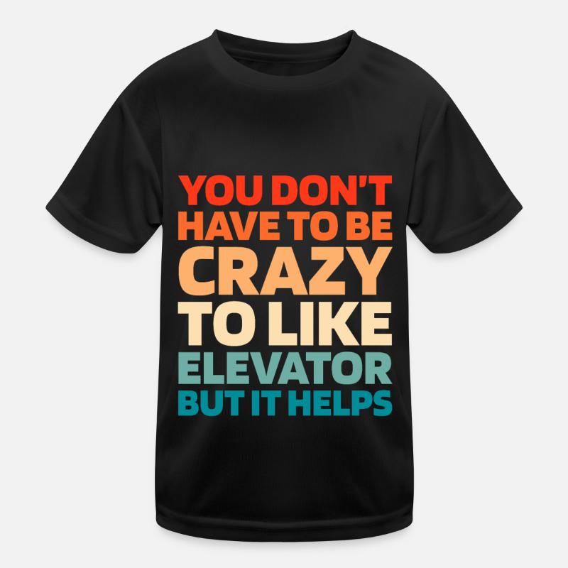 Elevator Elevator Kids Functional T-Shirt