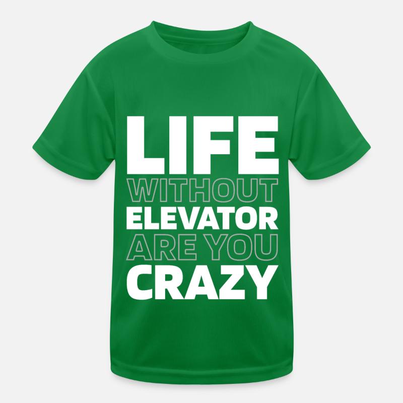 Elevator Elevator Kids Functional T-Shirt