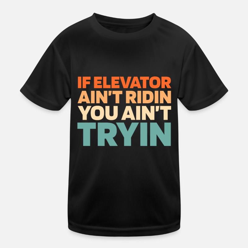 Elevator Elevator Kids Functional T-Shirt