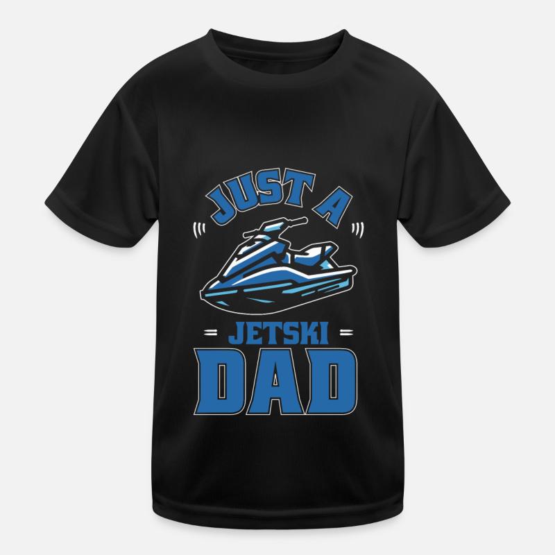 Jet Ski Juste un papa Jet Ski T-shirt sport Enfant