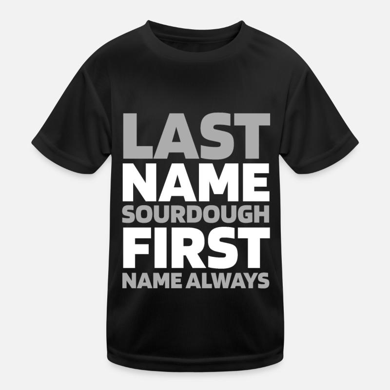 Sauerteig Brot Kinder Funktions-T-Shirt