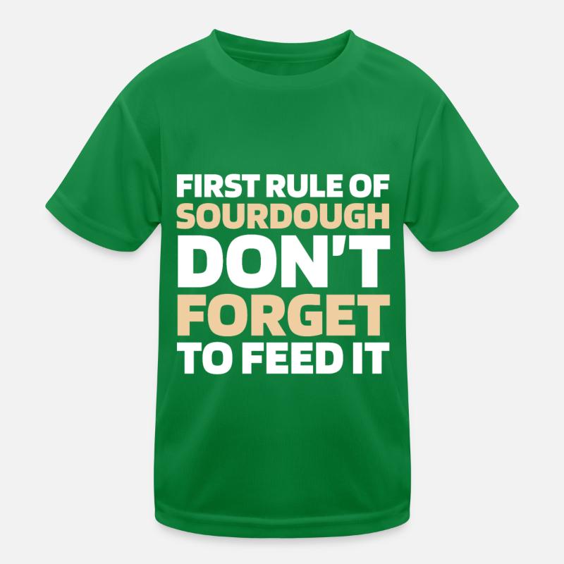 Sauerteig Brot Kinder Funktions-T-Shirt