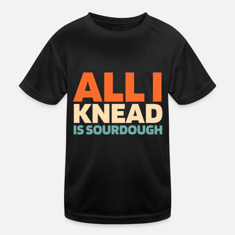 Sauerteig Brot Kinder Funktions-T-Shirt