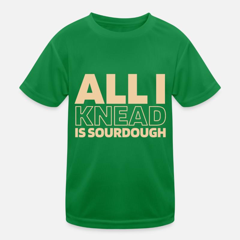 Sourdough bread Kids Functional T-Shirt