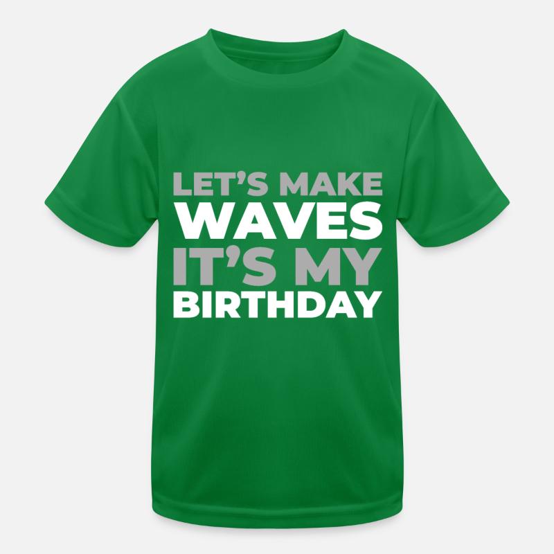 Kreuzfahrt Birthday Cruise Kinder Funktions-T-Shirt