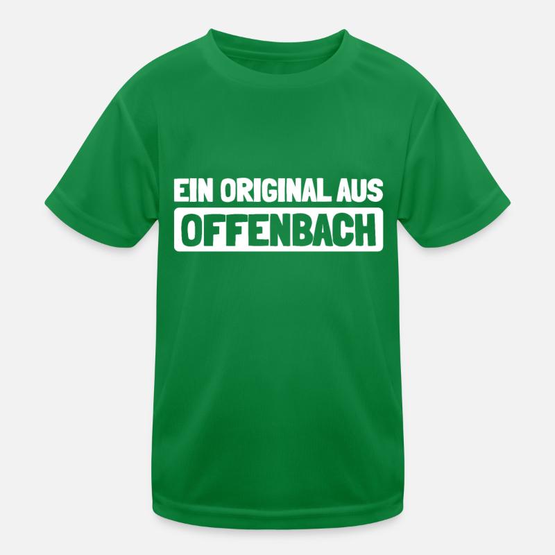 German city Offenbach am Main Hesse Kids Functional T-Shirt