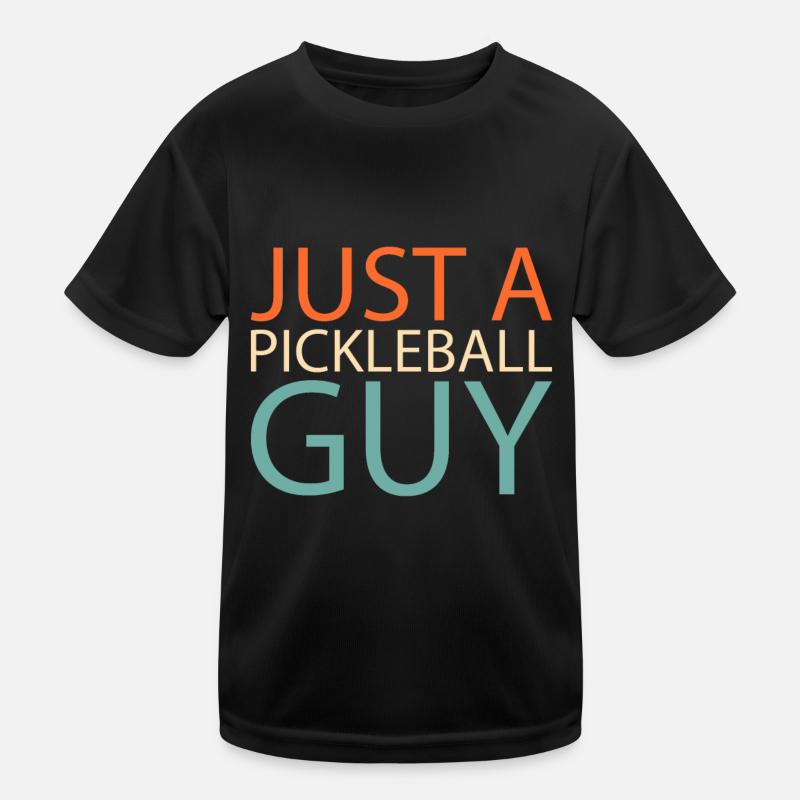 Pickleball Just A Pickleball Guy Kinder Funktions-T-Shirt